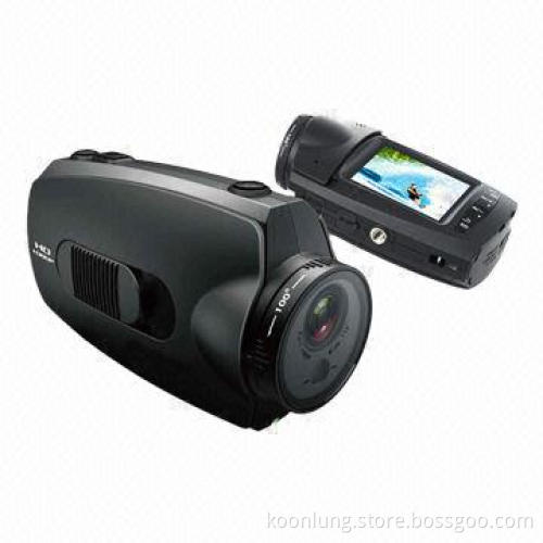 Bike Helmet Sports Action Camera, 2-inch TFT Screen 1,080P Full HD Rotatable, 5.0 Megapixels Lens